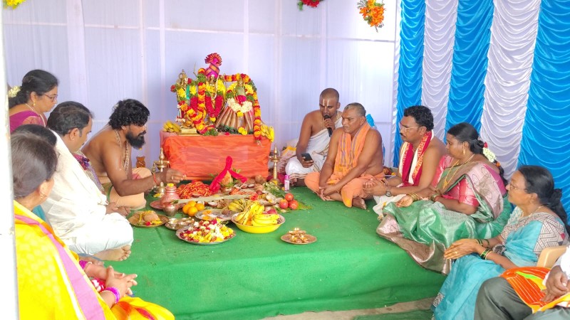 గొల్లపల్లి మండలం భీమ్రాజు పల్లి లో సీతారాముల కళ్యాణం