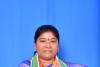 రాపల్లి గ్రామపంచాయతీ కాంగ్రెస్ పార్టీ అభ్యర్థి గా నామినేషన్ వేసిన బుర్ర సుధారాణి భూమయ్య గౌడ్ 