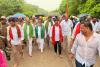 కొండగట్టు ఆంజనేయస్వామి సన్నిధిలో రాష్ట్ర మంత్రుల గిరి ప్రదక్షిణ