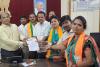 రైతులకు ఔట్పుట్ సబ్సిడీ కోరుతూ బిజెపి ఆధ్వర్యంలో ఆర్డీవోకు వినతి పత్రం