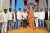జగిత్యాల బ్రాహ్మణవాడ గణేష్ మండపం వద్ద మున్సిపల్ చైర్పర్సన్ వాణి, జర్నలిస్టు ప్రతినిధులు ప్రత్యేక పూజలు 