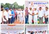 ఉత్సాహంగా సాగిన  పోలీస్, ప్రెస్ ఫ్రెండ్లీ క్రికెట్ మ్యాచ్. క్రికెట్ మ్యాచ్ ను ప్రారంభించిన జిల్లా ఎస్పీ  అశోక్ కుమార్