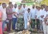 వరి, మొక్కజొన్న కొనుగోలు కేంద్రాన్ని ప్రారంభించిన ఏఎంసీ చైర్మన్ భీమా సంతోష్