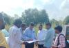 సోషల్ వెల్ఫేర్ రెసిడెన్షియల్ పాఠశాల నిర్మాణ స్థలం పరిశీలించిన సిఇ ఎండి ,షఫీమియా
