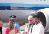 రాష్ట్రపతికి రేవంత్ రెడ్డి స్వాగతం