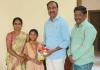 రాష్ట్రస్థాయిలో ర్యాంకు సాధించిన విద్యార్థినిని అభినందించిన ఎమ్మెల్యే సంజయ్