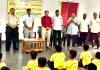 చదువునే ఆయుధంగా మలుచుకొని ఉన్నత స్థితికి ఎదగాలి.    జిల్లా అదనపు కలెక్టర్ రాజా గౌడ్. 