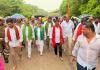 కొండగట్టు ఆంజనేయస్వామి సన్నిధిలో రాష్ట్ర మంత్రుల గిరి ప్రదక్షిణ