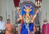 రెడ్ బుల్స్ వినాయక మండపం వద్ద మాజీ చైర్పర్సన్  పూజలు