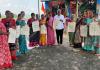 చర్లపల్లిలో స్టీల్ ప్లేట్లు, జ్యూట్ బ్యాగుల పంపిణీ