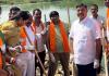సేవా సంకల్ప అభియాన్ లో చింతకుంట చెరువు శుభ్రం