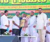 కిసాన్ గ్రామీణ మేళలో మాజీ గవర్నర్ బండారు దత్తాత్రేయకు జిల్లా కురుమ సంఘం ఘన సన్మానం