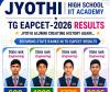 TG EAPCET – 2026 ఫలితాలలో జ్యోతి పూర్వ విద్యార్థుల ఘన విజయం