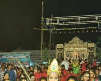 గోదావరి చెంతకు చేరిన దుర్గదేవి అమ్మవారు