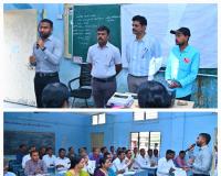 స్థానిక ఎన్నికల లో పోటీ చేసే అభ్యర్థుల నామినేషన్ పత్రాలపై అధికారులకు  అవగాహన