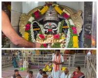 శ్రీ లక్ష్మీనరసింహస్వామి ఆలయంలో ఘనంగా యమద్వితీయ వేడుకలు యమధర్మరాజు స్వామివారికి ప్రత్యేక పూజలు