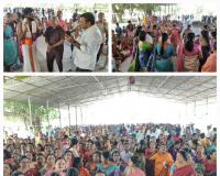 సువర్ణ దుర్గ సేవా సమితి అమ్మవారి ఒడిబియ్యం భోజన కార్యక్రమం