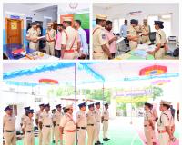 వార్షిక తనిఖీల్లో భాగంగా కోరుట్ల పోలీస్ స్టేషన్‌ను తనిఖీ చేసిన జిల్లా ఎస్పీ  అశోక్ కుమార్