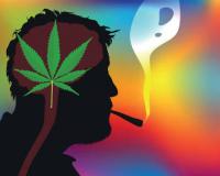 గంజాయి తాగుతూ పట్టుబడిన ఇద్దరు యువకుల అరెస్ట్