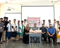 గాంధీ మెడికల్ కాలేజీలో పీజీలకు సీపీఆర్ పై అవెర్నెస్