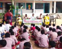 థరూర్ క్యాంప్ బడిలో ప్రపంచ మానసిక ఆరోగ్య అవగాహన