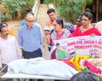 టీచర్ బూర్గుల సుమన పార్థివ దేహాం గాంధీకి అప్పగింత