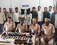 జగిత్యాలలో అంతర్ రాష్ట్ర దొంగల బృందం అరెస్ట్