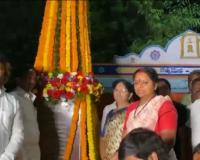 సాయుధ రైతాంగ పోరాట యోధులకు నివాళులర్పించిన కవిత 