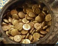 తిరువణ్ణామలైలోని జవ్వధు కొండ కోవిలార్ తవ్వకంలో చోళుల కాలానికి చెందిన అసమానమైన బంగారు నాణేలు