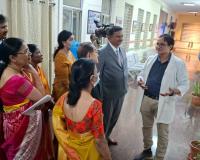 గాంధీ ఆస్పత్రిని సందర్శించిన మానవ హక్కుల కమిషన్‌ 