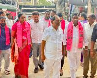 జూబ్లీహిల్స్ ఉపఎన్నికలో మాగంటి సునీతకు మద్దతుగా బీఆర్ఎస్ నేతల ప్రచారం