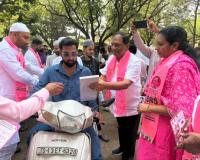 జూబ్లీహిల్స్ ఉప ఎన్నికల్లో బీఆర్‌ఎస్ శక్తి ప్రదర్శన – మాగంటి సునీత గెలుపుకోసం ముమ్మర ప్రచారం