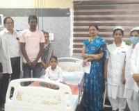 అరుదైన ఆపరేషన్ చేసి బాలుడికి పునర్జన్మ ఇచ్చిన గాంధీ వైద్యులు