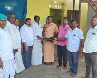 దేవాలయానికి ఎలక్ట్రానిక్ గుడి గంట బహుకరణ 