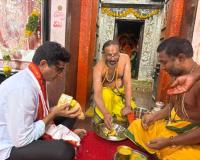 కొండగట్టు ఆంజనేయస్వామిని దర్శించుకున్న కోరుట్ల ఎమ్మెల్యే కల్వకుంట్ల సంజయ్