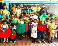 కృష్ణవేణి టాలెంట్ స్కూల్ లో వెజిటేబుల్ డే సెలబ్రేషన్స్