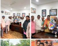 కరీంనగర్ కాంగ్రెస్ అధ్యక్షుడు వైద్యుల అంజన్‌కుమార్‌కు వివిధ కుల సంఘాల నాయకుల అభినందనలు