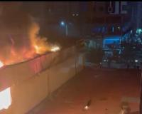  హఫీజ్‌పేట్‌లో రుమాల్ హోటల్‌లో సిలిండర్ పేలి అగ్నిప్రమాదం 