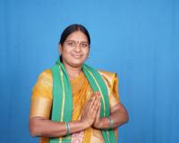 గొల్లపల్లి సర్పంచ్ అభ్యర్థి గా  నామినేషన్ దాఖలు చేసిన  నల్ల నీరజ _సతీశ్ రెడ్డి 