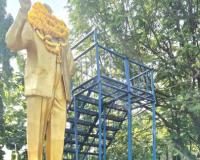 తులగంగవ్వ ట్రస్ట్ ఆధ్వర్యంలో అంబేద్కర్ కు నివాళి