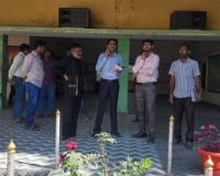 ఇబ్రహీంపట్నంలో పంచాయతీ ఎన్నికల ఏర్పాట్ల పరిశీలన