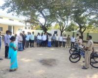 సైబర్‌ మోసాలకు ఫుల్‌స్టాప్‌ : వంగరలో సైబర్‌ క్రైమ్‌ అవగాహన కార్యక్రమం