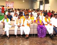 కంటోన్మెంట్ లో  మన్ కీ బాత్ కార్యక్రమం వీక్షించిన బీజేపీ నేతలు..