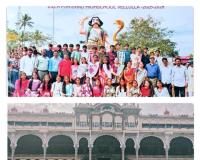 సంక్రాంతి సెలవుల్లో కర్ణాటక రాష్ట్ర పర్యటన చేసిన విద్యార్థులు