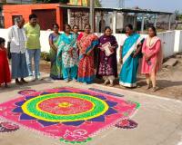 కట్కాపూర్‌లో సంక్రాంతి సందర్భంగా ముగ్గుల పోటీలు