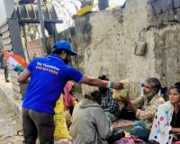 సంచర జాతుల వారికి ఆహారం పంపిణీ