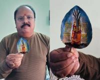 మారేడు ఆకుపై అమ్మవార్లు…