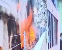 నాంపల్లి రోడ్‌లో ఫర్నిచర్ షాప్ భవనంలో అగ్నిప్రమాదం