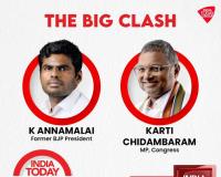 ఇండియా టుడే రౌండ్‌టేబుల్‌లో అన్నామలై–కార్తీ చిదంబరం