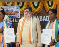 హుస్నాబాద్ మున్సిపల్ చైర్ పర్సన్ గా దండి లక్ష్మీ కొమురయ్య